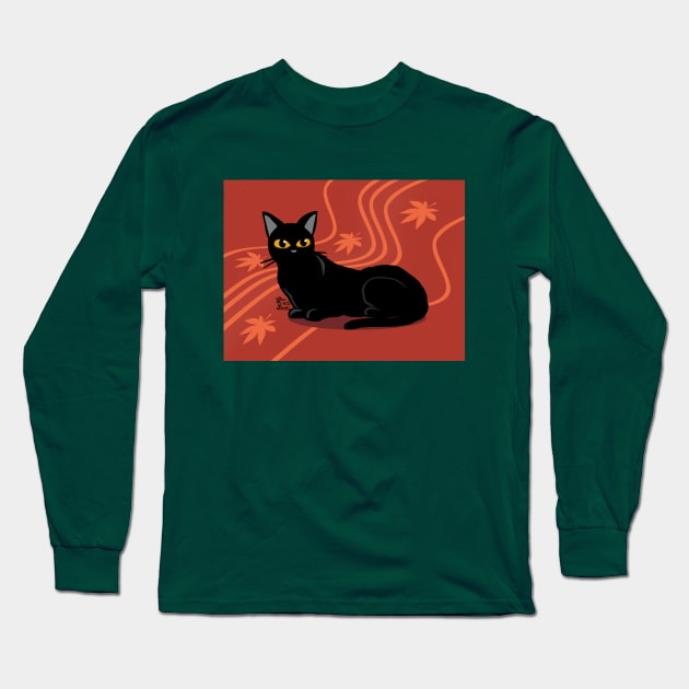 Autumn leaves Long Sleeve T-Shirt by BATKEI